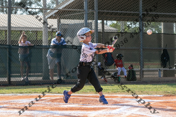 2023 Parkland LL CP Sox vs Cardinals 5-10 530PM-9145
