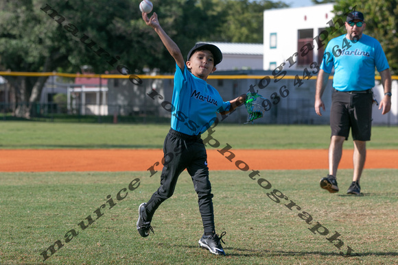 2024 Deerfield Beach LL TB Marlins Orange vs Marlins Light Blue 3 16-1722