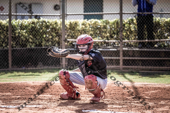 2024 Cooper City HS Playoffs Royal Blue vs Black 11 3-4282