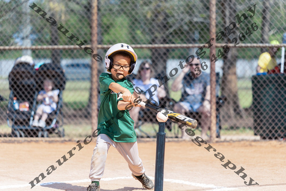 2025 CC 6U TBall Marlins Forest Green vs Graphite Marlins 3 1 130PM-1110